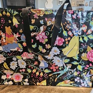 Vera Bradley Disney Print Shopping Tote New